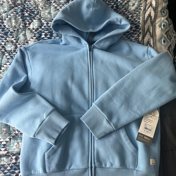Vuori Light Blue Hoodie Sweatshirt - Picture 1 of 1